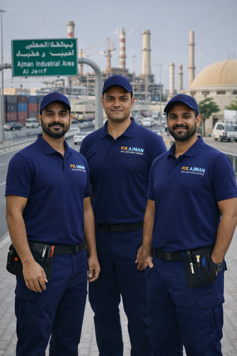 Fix Ajman Certified Technician repairing a dishwasher